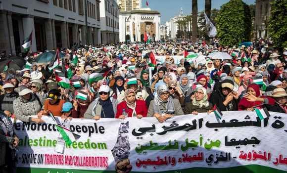 التطبيع يجعل من المغرب شريكا في جرائم الاحتلال الصهيوني و يعد خيانة للقضية الفلسطينية