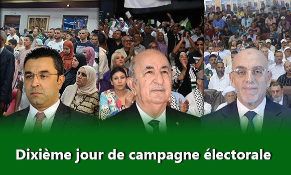 10e jour de la campagne électorale: appel à une large mobilisation le jour du scrutin présidentiel   