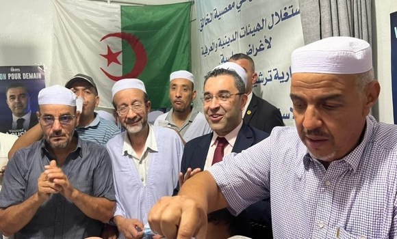 Le candidat Aouchiche appelle les Algériens à voter massivement pour la construction d’une Algérie forte