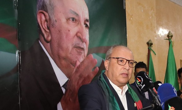 Le candidat indépendant M. Abdelmadjid Tebboune, « l’homme du consensus dont l’Algérie a besoin »