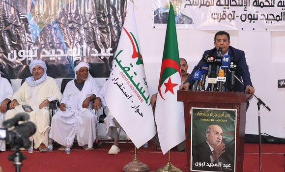 Présidentielle: soutenir le candidat indépendant M. Abdelmadjid Tebboune pour renforcer la stabilité et les acquis réalisés