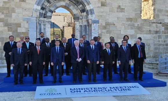 Cherfa prend part en Italie aux travaux de la réunion des ministres de l’Agriculture du G7 et de leurs homologues des pays africains