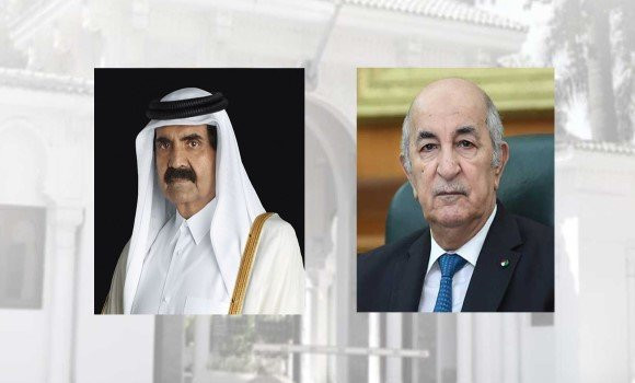 L’ancien Emir de l’Etat du Qatar félicite le président de la République pour sa réélection pour un second mandat