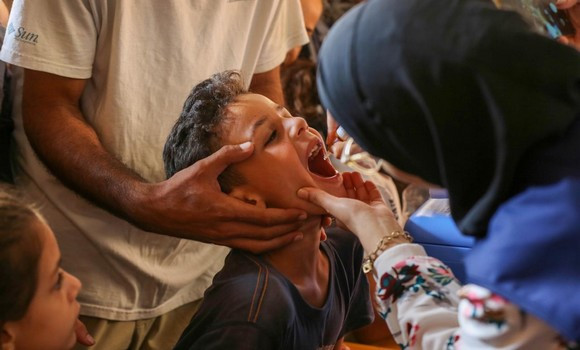 ​La campagne anti-polio à Ghaza se déroule « bien » 