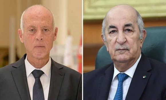 Le Président tunisien félicite le président de la République M. Abdelmadjid Tebboune pour sa réélection