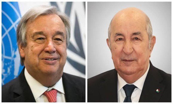 M. Guterres félicite le président de la République pour sa réélection pour un second mandat