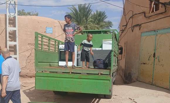 Bechar: évacuation de 260 familles des zones inondables