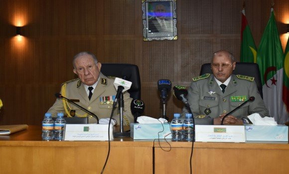 Le Général d’Armée Chanegriha s’entretient avec le Chef d’Etat-major Général des Armées mauritaniennes