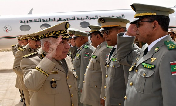 Le Général d’Armée Saïd Chanegriha entame une visite officielle en Mauritanie