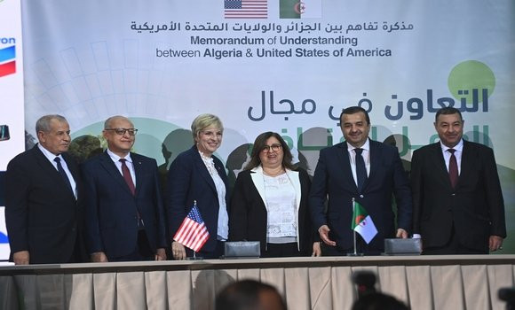 Signature d’un mémorandum d’accord entre l’Algérie et les USA dans le domaine de l’action pour le climat