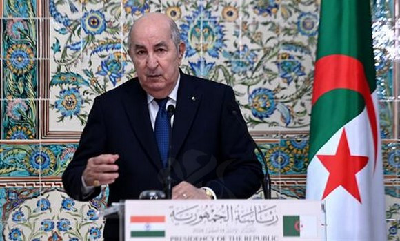 Le président de la République souligne la convergence de vues entre l’Algérie et l’Inde sur les dossiers régionaux et internationaux d’actualité