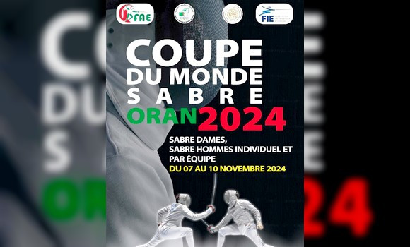 Escrime: Oran accueillera une étape de la Coupe du monde de sabre en novembre