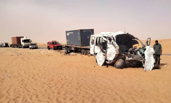 Ouargla: 11 morts dans un accident de la route près de Hassi Messaoud