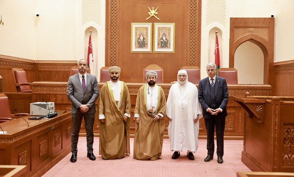 Le recteur de Djamaâ El-Djazaïr rencontre les présidents du Conseil de l’Etat et de la Cour suprême du Sultanat d’Oman