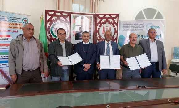 Adrar: signature de conventions pour l’ouverture de deux centres de développement de l’entrepreneuriat