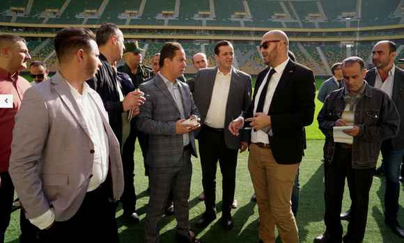 Qualif’s-CAN2025 /Algérie-Libéria: visite de travail d’une délégation de la FAF au stade Hocine Aït Ahmed de Tizi-Ouzou