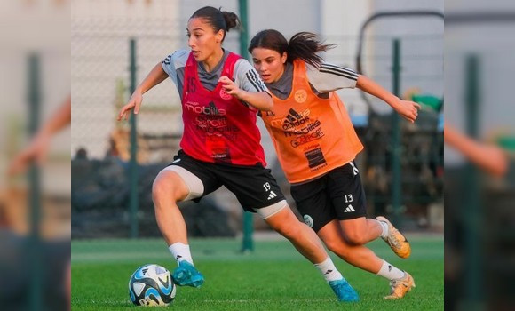 Foot/CAN-2024 féminine/Algérie: séance d’entraînement en présence de toutes les joueuses