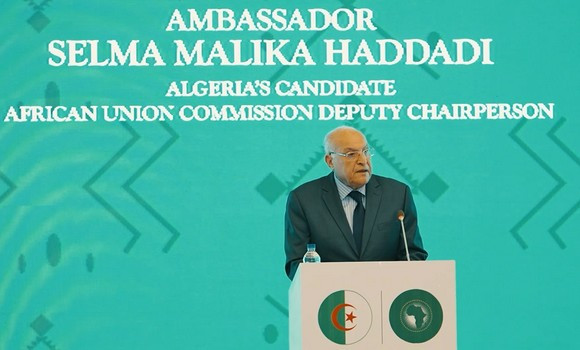 La candidature de l’ambassadrice Haddadi au poste de Vice-présidente de la Commission de l’UA vise à servir l’Union avec sérieux et engagement