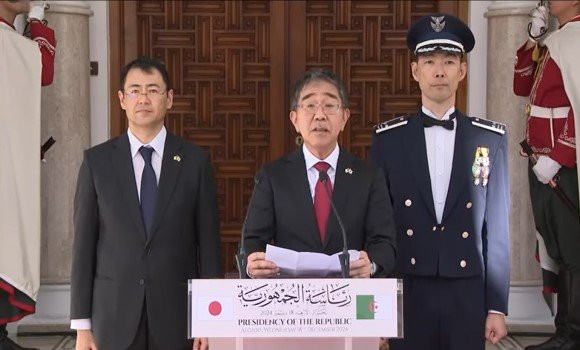 Le nouvel ambassadeur du Japon salue le rôle de l’Algérie dans le rétablissement de la paix et de la stabilité