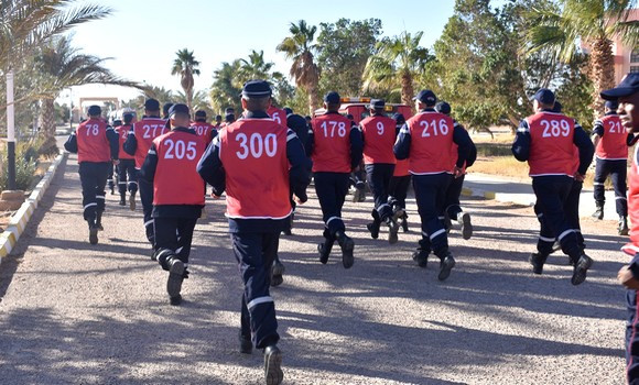 Ghardaia: plus de 150 agents de la Protection civile participent à la 11ème édition du Marathon  »course du désert »